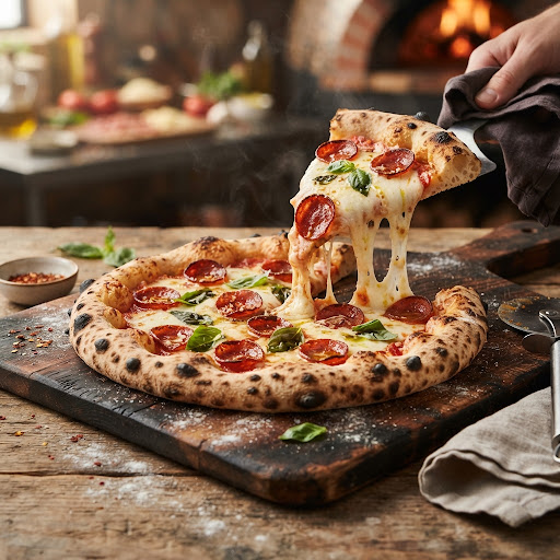 Pizza Vulcânica Pepperoni Supreme